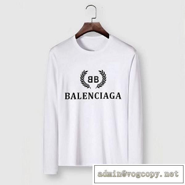 リラックス感★BALENCIAGA新作★ バレンシアガロングｔコピー人気薄い着こなしエレガントなカジュアルウェア