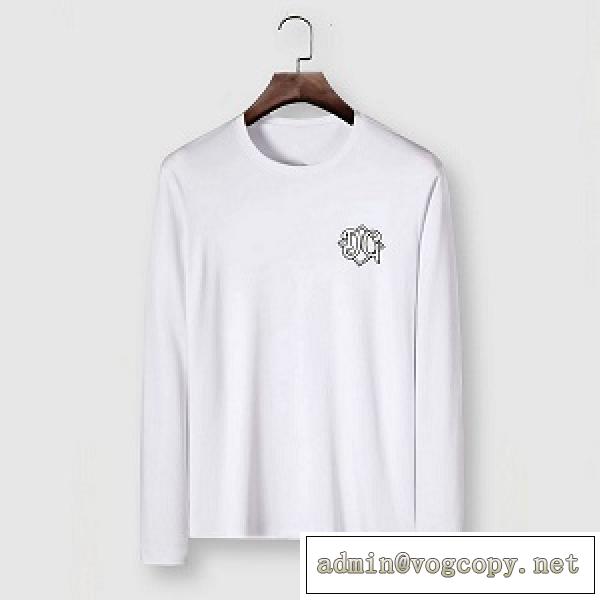 大人気新品♪ドルチェ＆ガッバーナ メンズ長袖ｔシャツブランドコピー通販DOLCE&GABBANA☆ロングｔ