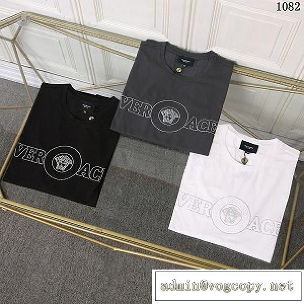100％品質保証☆VERSACE☆ ヴェルサーチコピー 長袖ｔシャツ新作2026秋冬流行りエレガントな男性服