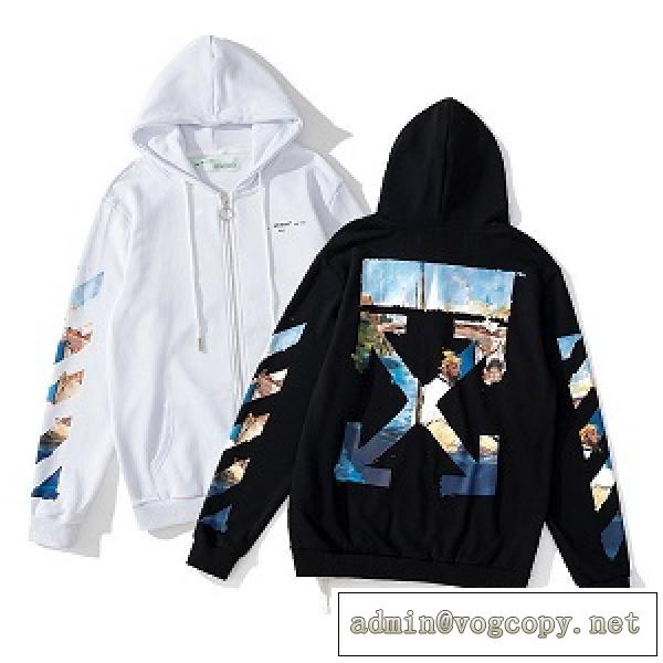 ★Off-White★ジップアップハイブランドオフホワイトコピー激安2026トレンド新作秋冬流行りジャケット