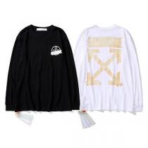 2026ss人気上昇中★Off White長袖ｔシャツオフホワイト服コピーカジュアルスタイル品質保証使いやすい