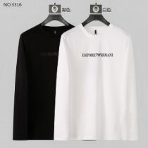 人気色♪ARMANI♪アルマーニロングｔスーパーコピー2026-22秋冬シーズンスタイリッシュ男性服