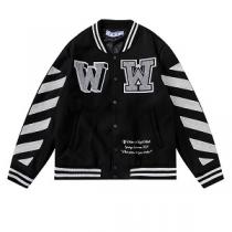 好評品☆Off-White 偽物オフホワイトジャケット新作秋冬トレンド2026年最新スタイリッシュ男女兼用野球服