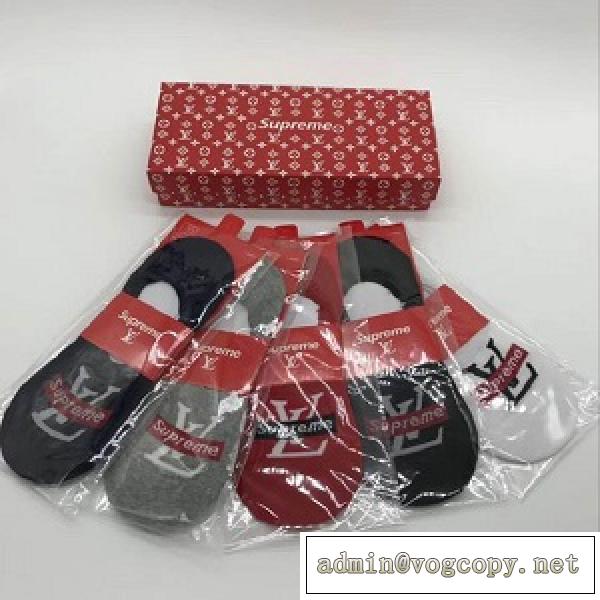 ５点人気ランキング★SUPREME X LOUIS VUITTON靴下激安シュプリームコピー定番商品