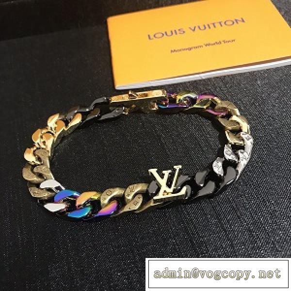 人気ランキング逸品☆LV Monogram logo☆ブレスレットルイヴィトンスーパーコピー激安新作