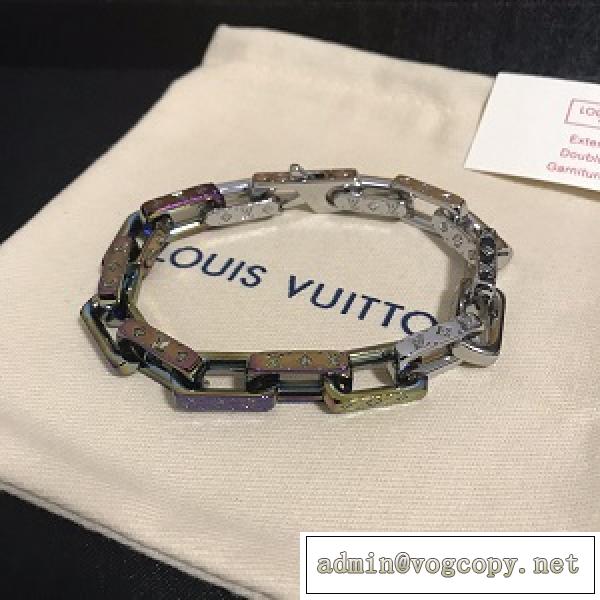 【新作入荷】LV Monogram Chain ブレスレット偽物エレガント高級ブランドルイヴィトンコピー品