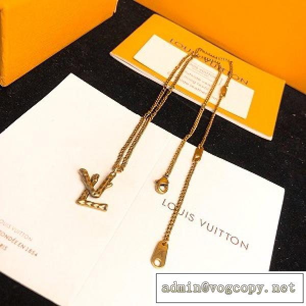 上質☆ LV Twig ネックレス☆ルイヴィトン偽物アクセサリーおしゃれ人気ランキングブランド新作