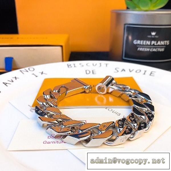 大人気新品♪ LV Chain Linksブレスレット2026流行りルイヴィトンコピーモノグラムデザインアクセサリー通販