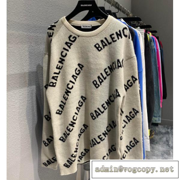 【累積売上総額第１位】BALENCIAGAセーター バレンシアガコピー2026人気色定番アイテム