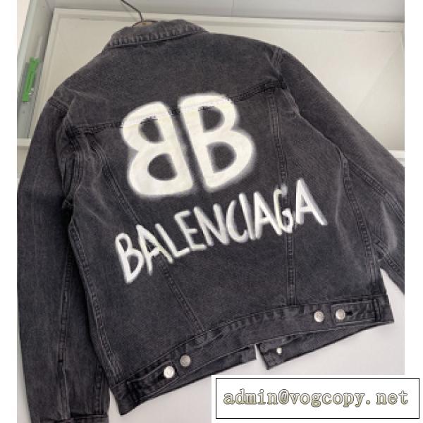 上品☆BALENCIAGA 人気2026秋冬バレンシアガデニムジャケットコピー通販エレガントデザイン新作