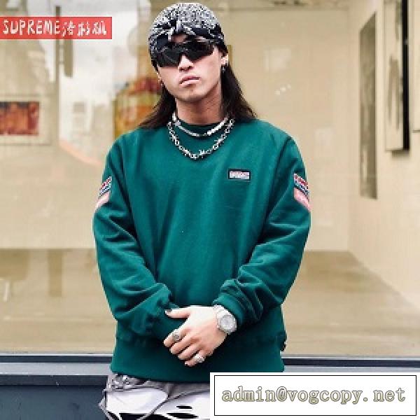 希少新作★コピーSupreme x Honda x Fox Racing Crewneck シュプリーム激安人気商品