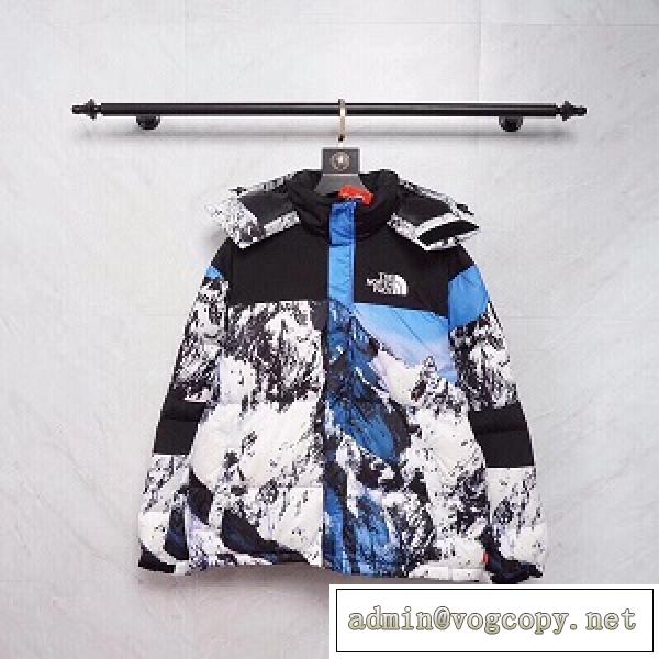 定番商品♪ブランドコピーSupreme x TNF mountain baltoro jacket 17AWダウンジャケット激安シュプリーム