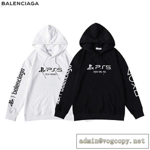 安い♪BALENCIAGAパーカーバレンシアガ偽物新作カジュアルな2026秋冬着物