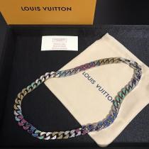人気色☆LV Chain Links Patchesネックレス♪ルイヴィトン偽物エレガント激安2026アクセサリー販売