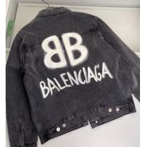 上品☆BALENCIAGA 人気2026秋冬バレンシアガデニムジャケットコピー通販エレガントデザイン新作