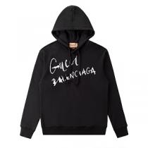 希少♡ブランド ✘  BALENCIAGA偽物コラボパーカー2026秋冬エレガント新作100％品質保証