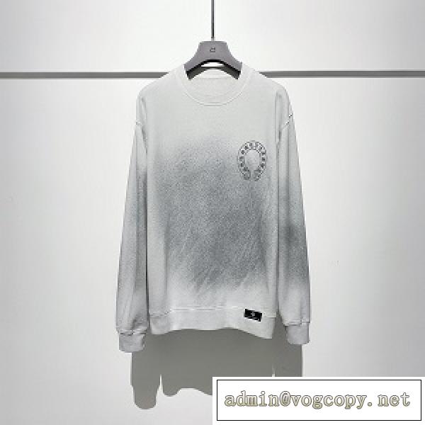 希少♪CHROME HEARTS 激安クロムハーツロングｔ偽物高級ブランドコットンオーバーサイズ