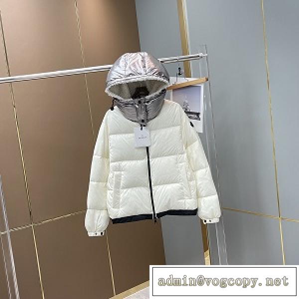 女性♪大人気MONCLER ダウンジャケット激安♪モンクレールコピー防寒性抜群素敵なホワイト