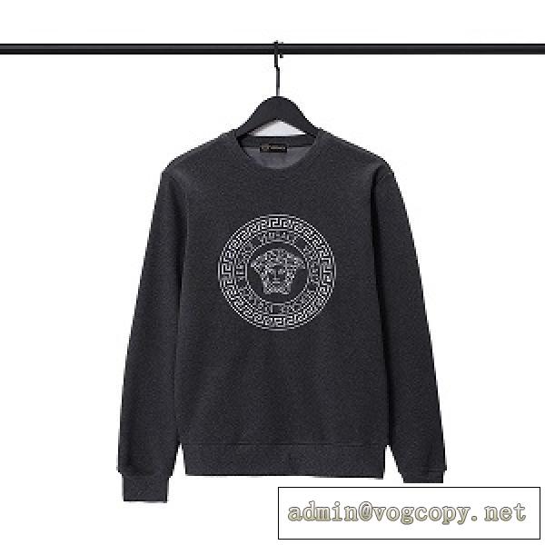 人気色☆VERSACE パーカー新作ヴェルサーチスーパーコピー☆激安2026秋冬流行りリラックス