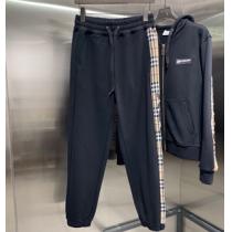 BURBERRY秋冬人気★バーバリースウェットパンツコピー2026流行りカジュアルなコーデ