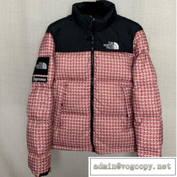 SUPREMEコピー 21SS TNF STUDDED NUPTSE JACKET VEST☆シュプリームダウン偽物ハイブランド