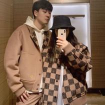 リバーシブル上品★LOUIS VUITTONジャケットおしゃれ♪ルイヴィトンコピー男女兼用美品