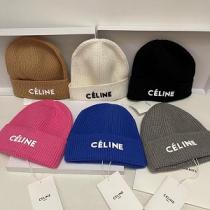 【CELINE超人気】 2026秋冬セリーヌニット帽コピースタイリッシュ男女兼用上品