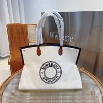 人気新品BURBERRY トートバッグキャンバス★バーバリー偽物高級ブランド大容量ユニセックス