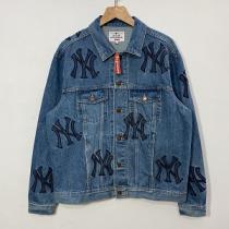 激安スーパーコピーSupreme 21FW New York Yankees Denim Trucker Jacket シュプリームデニムジャケット