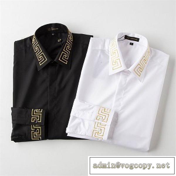 激安お得☆VERSACE 新品ヴェルサーチシャツコピー2026年最新ファッションシンプルな好評品