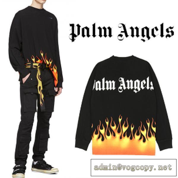 2026トレンド上品☆☆Palm Angelsロングt人気パームエンジェルスコピースタイリッシュ使い勝手洋服