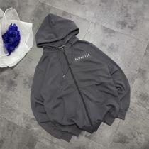 BALENCIAGAジップアップ新作♪2026流行りバレンシアガコピーグレー色オ...