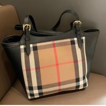 人気色☆BURBERRY トートバッグオシャレ2026新品バーバリーコピー☆チェック柄定番アイテム芸能人愛用