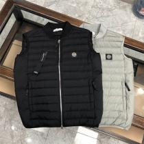 おしゃれ上質☆Stone Islandベストダウン☆ストーンアイランドコピー通販...