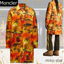 入手困難☆8MONCLER PALM ANGELS Overshirt lunga Tallac パーム エンジェルスコピーダウンジャケット人気