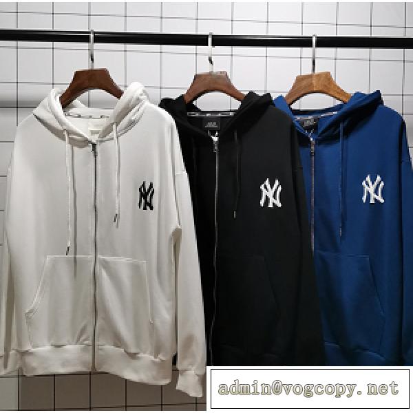 定番商品♡MLB ジップアップコピーエムエルビーコリア人気ランキングお洒落人気新作