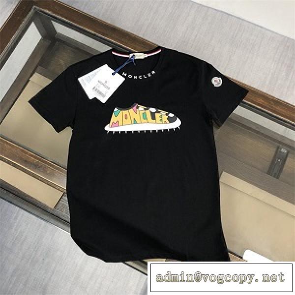 新品2026大人気☆モンクレールｔシャツコピー半袖カジュアル個性的デザインお洒落トレンド