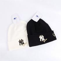 MLB ニット帽子コピーNew York Yankees【累積売上総額第１位】秋冬トレンド黒色白色