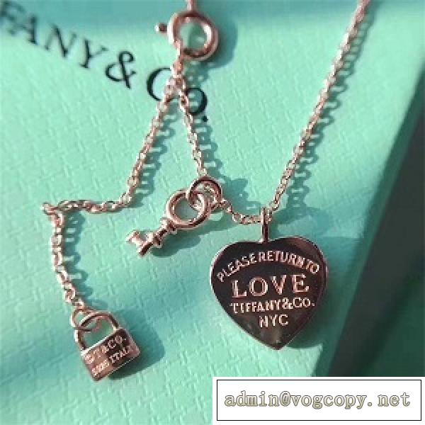 贈り物♡Tiffany&Co ネックレス人気ティファニーコピー最高級ブランドプレゼント最適ハート♡