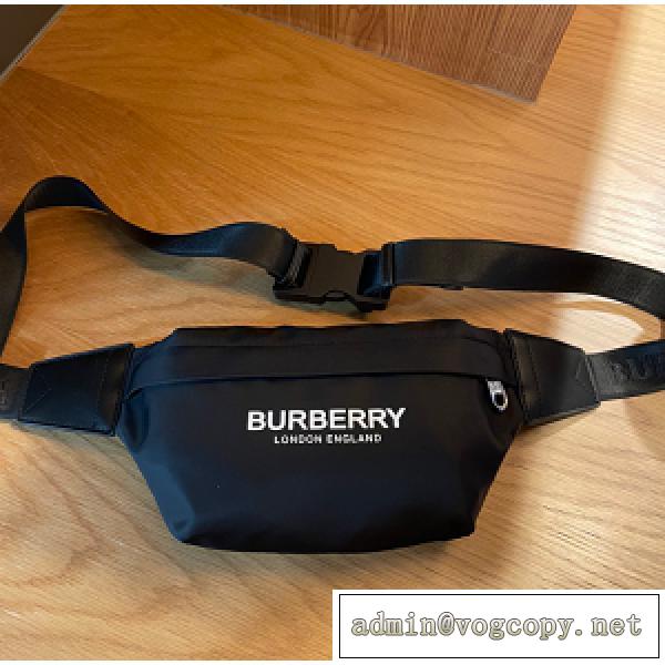 激安販売☆BURBERRYバーバリーウェストバッグコピー2026トレンド新作デザイン性の高い良いナイロンバッグ