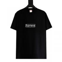 Supreme 21ss Week 18 x KAWS コラボ Chalk LOGO Box Logo シュプリームコピーｔシャツ人気2026春夏