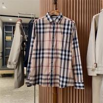 不動の人気★BURBERRY バーバリーシャツ安いスーパーコピー激安2026春夏トレンド チェック柄長袖