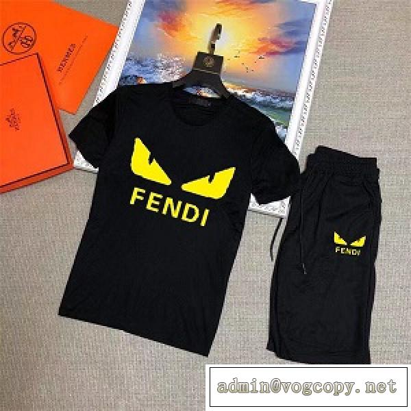 お洒落★FENDI上下着メンズフェンディスーパーコピー激安通販2026流行り大きいサイズ２点セット