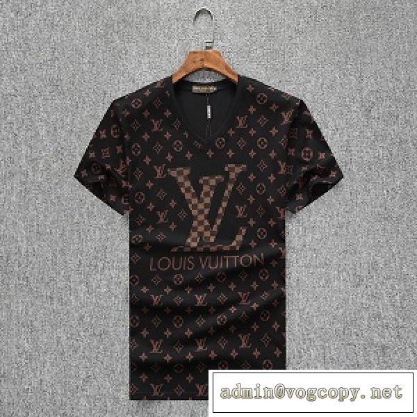 LOUIS VUITTON春夏2026年トレンド☆ルイヴィトンtシャツコピー快適なトップスお洒落 Vネック