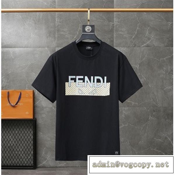 FENDI新品登場❤️フェンディｔシャツコピー2026人気春夏トレンドファッション上品使い勝手半袖服