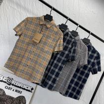 Burberryメンズシャツおしゃれ2026春夏トレンドお買い得バーバリコピー上...