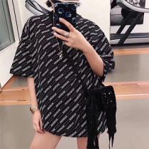 エレガントBALENCIAGAｔシャツ バレンシアガコピーロゴプリント♡2026...