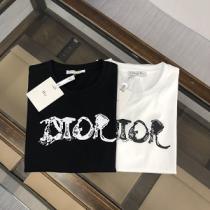 男女OK DIORスーパーコピーシンプル半袖Ｔシャツディオール夏の必需品♪♪ 
