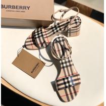 Burberryサンダルレディース♡2026春夏トレンド履き心地抜群人気色バーバリー コピーヒールの高さ7.5㎝