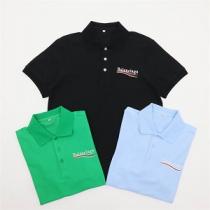 2026人気新色★BALENCIAGA メンズ ポロシャツ 偽物 バレンシアガ ...